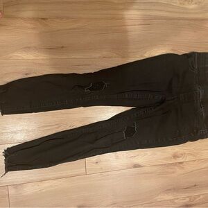 Old Navy Black Super Skinny Jeans